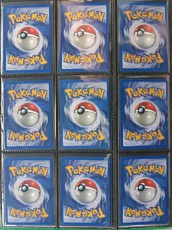 Complete Base Set UK 4th Print Non Holos 17-102 Pokemon Card WOTC TCG 1999 LP-NM - Image 4