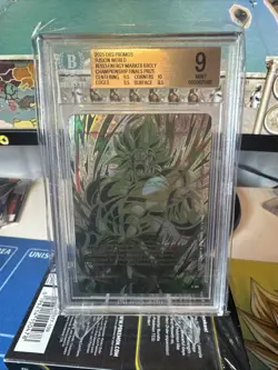 Broly Bandai Foil Energy Marker Dragon Ball Super Card Game E-103 English BGS 9 - Image 1
