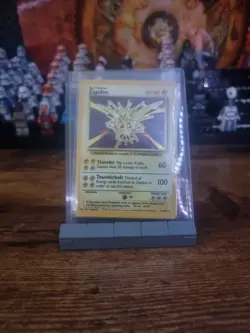 Pokemon TCG Zapdos Holo Rare Base Set Card 16/102 Unlimited LP - Image 3