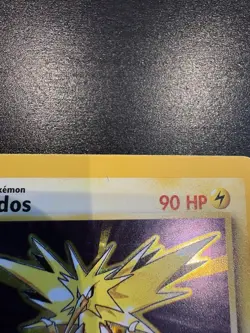Pokemon TCG Zapdos Holo Rare Card Base Set 16/102, 1999 - Image 5