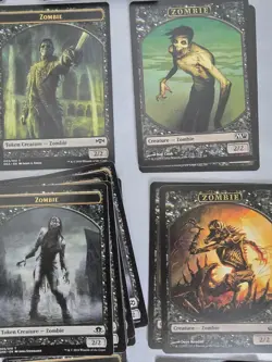 Lot of 91 MTG All Zombie Token Counters 16 Variations Unplayed - Magic - Horde - Image 4