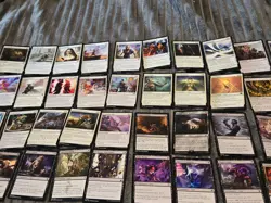 MTG Enchantment Lot of 50 CARDS-(BLACK & WHITE ONLY)-NO DOUBLES - Image 2