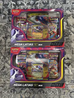 Pokemon TCG Mega Latias Ex Box Lot of 2 - Image 1