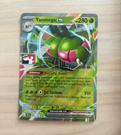 Yanmega ex - 003/182 - Prize Pack Series Cards *fresh pull* - Image 1