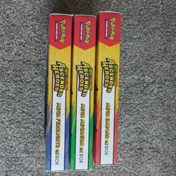 Pokemon TCG Ascended Heroes Mega ex Box Set of 3 - Meganium Emboar Feraligatr - Image 3