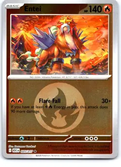 Entei (Energy Symbol Pattern) 025/217 Rare Ascended Heroes Pokemon Near Mint - Image 1