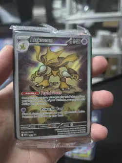 Alakazam 009 Black Star Promo Pokemon Card SEALED Near Mint - Image 1
