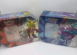 Pokemon Paradox Destinies & Paradox Clash Tin Bundle (Pokemon TCG) [Brand New] - Image 1