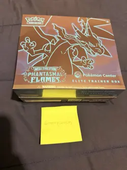 Phantasmal Flames Pokemon Center ETB Elite Trainer (Sealed) - Image 1