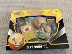 Pokemon TCG Hisuian Electrode V Box Brand New and Factory Sealed - Image 1