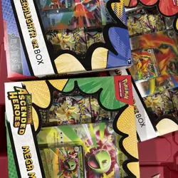 Pokemon TCG Ascended Heroes Ex Box Set of 3 NEW & Sealed Lot - Image 1