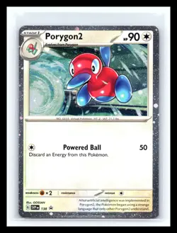 💥 Porygon2 SVP138 Black Star Promo Holo Scarlet & Violet Pokemon TCG 2024 - Image 1