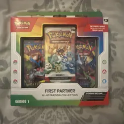 Pokemon TCG First Partner Illustration Collection Box Series 1 Brand New Sealed - Image 1