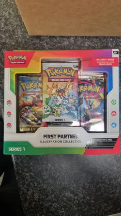 Pokemon TCG First Partner Illustration Collection Box Series 1 New & Sealed - Image 1