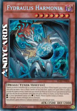 FYDRAULIS HARMONIA • Segreta • BLZD IT024 • 1Ed • Yugioh! • ANDYCARDS - Image 1