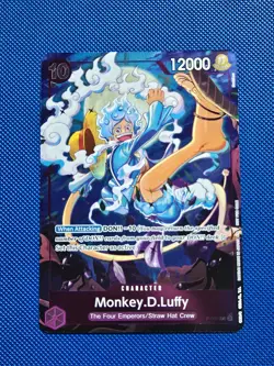 Monkey.D.Luffy P-099 Promo Card, One Piece TCG, English - Image 1