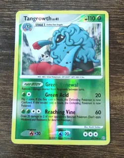Tangrowth 29/100 Reverse Holo Diamond & Pearl Stormfront Pokemon Card NM - Image 1