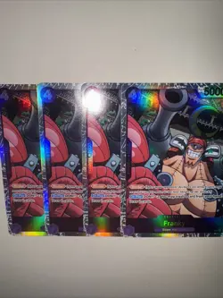 Franky OP09-072 SR X4 Playset One Piece TCG Emperors In The New World Card Game - Image 5