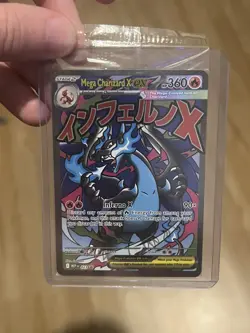 SEALED Mega Charizard X EX MEP 023 Oricorio 024 Pokemon UPC Promo Full Art Card - Image 1