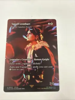MTG X1 Foil Squall Leonhart - Danitha Capashen, Paragon (Showcase) - Image 1