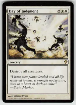 Day of Judgment 9 Rare Zendikar Magic: The Gathering Near Mint - Image 1