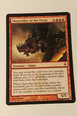 MTG Chancellor of the Forge x1- -New Phyrexia-Lightly Played - Image 1