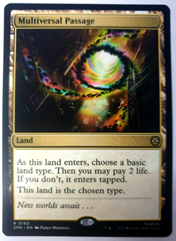 Multiversal Passage - Rare - MTG Marvel Spider-Man - 0180 NM - Image 1