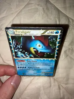 Pokemon TCG Feraligatr HGSS07 Heart Gold Soul Silver Black Star Promo Card - Image 2