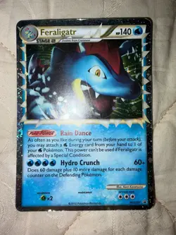 Pokemon TCG Feraligatr HGSS07 Heart Gold Soul Silver Black Star Promo Card - Image 4