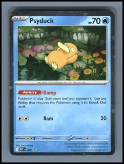 Psyduck 007 Holo Promo ME: Mega Evolution Promo Pokemon Near Mint - Image 1
