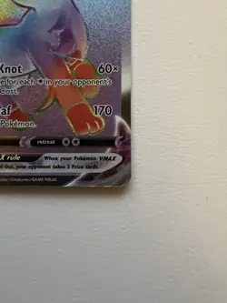Pokemon Evolving Skies 2021 Leafeon VMAX Rainbow Secret Rare Card #204/203 NM - Image 4