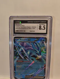 Pokemon TCG Suicune EX Classic Collection Trading Card 010/034 CGC 8.5 NM/MINT+ - Image 3