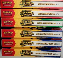 Pokemon Ascended Heroes EX Collection (6 Boxes) EMBOAR, MEGANIUM & FERALIGATOR - Image 3