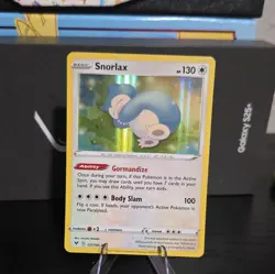 Snorlax 131/185 Holo Rare Holo SWSH04: Vivid Voltage Pokemon NM - Image 1