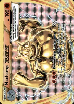 Machamp BREAK 60/108 BREAK Rare Evolutions Pokemon Holo Near Mint - Image 1