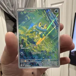 Pokemon TCG Crown Zenith Froakie 088/086 Illustration Rare Holo English 2023 - Image 1