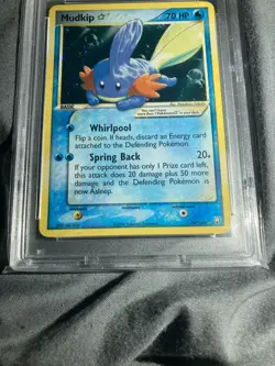 Mudkip Gold Star 107/109 PSA Mint 9 Ex Team Rocket Returns 2004 Pokemon - Image 2