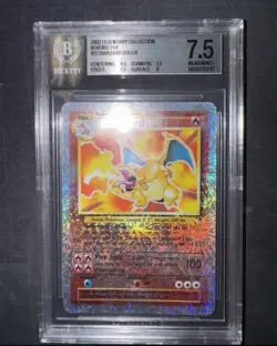 Pokemon Charizard 3/110 Legendary Collection Reverse Holo BGS 7.5 STRONG - Image 1