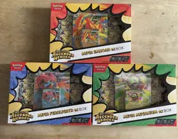 Pokemon TCG Ascended Heroes Mega Emboar/Meganium/Fera Ex Box.One of Each In Set - Image 1