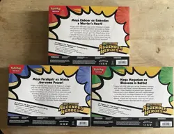 Pokemon TCG Ascended Heroes Mega Emboar/Meganium/Fera Ex Box.One of Each In Set - Image 2