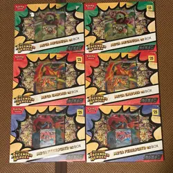 6 Pokemon Mega Evolution Ascended Heroes Mega Ex Box Factory Sealed - Image 1
