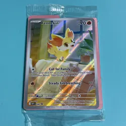 Fennekin Black Star Promo 080 Chaos Rising Pokemon ETB Promo ENGLISH SEALED - Image 2