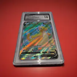 2022 Pokemon Go - Dragonite V #076/078 CGC 10 Gem Mint Full Art - Image 1