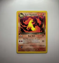 Pokemon TCG Dark Rapidash Team Rocket 1st Edition 44/82 LP - Image 1