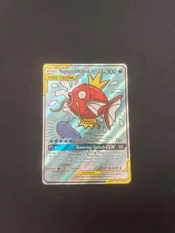 Pokemon Sun&Moon Tag Team GX Alternative Art Magikarp Wailord 161/181 - Image 1