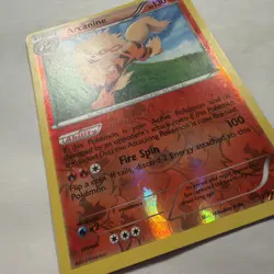 Arcanine 13/99 Reverse Holo Next Destinies 2012 Pokemon Card Damage - Image 3