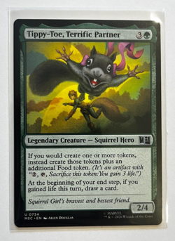 MTG – Marvel Super Heroes – Tippy-toe, Terrific Partner - Uncommon 0734 - Image 1