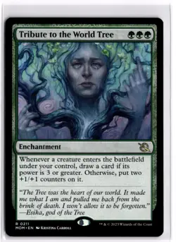 Tribute to the World Tree March of the Machine 211LP x1 MTG Magic: the Gathering - Image 1