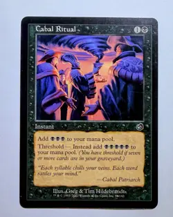 Cabal Ritual 51/143 - Torment Magic The Gathering Common Lightly Played Non-Foil - Image 1