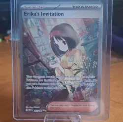 Pokemon TCG SV Scarlet & Violet 151 Erika's Invitation Card #203/165 - Image 1